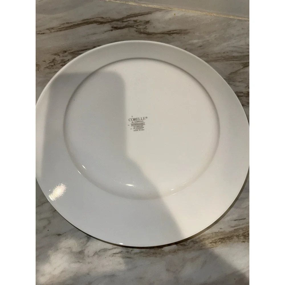 CORELLE CORNING WARE OCEAN DANCING BLUE DOLPHINS PLATES SOUP BOWLS 13 PCS